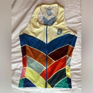 Ostroy Racerback Cycling Jersey Tank, Size small, worn once